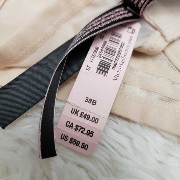 Victoria's Secret Unlined Mesh Plunge Bra - Picture 5 of 7